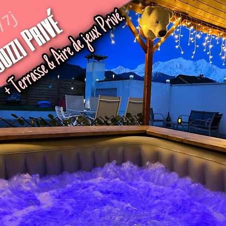 Rooftop 1 - Jacuzzi Prive Au Pied Du Monte-Blanco Sallanches Buitenkant foto