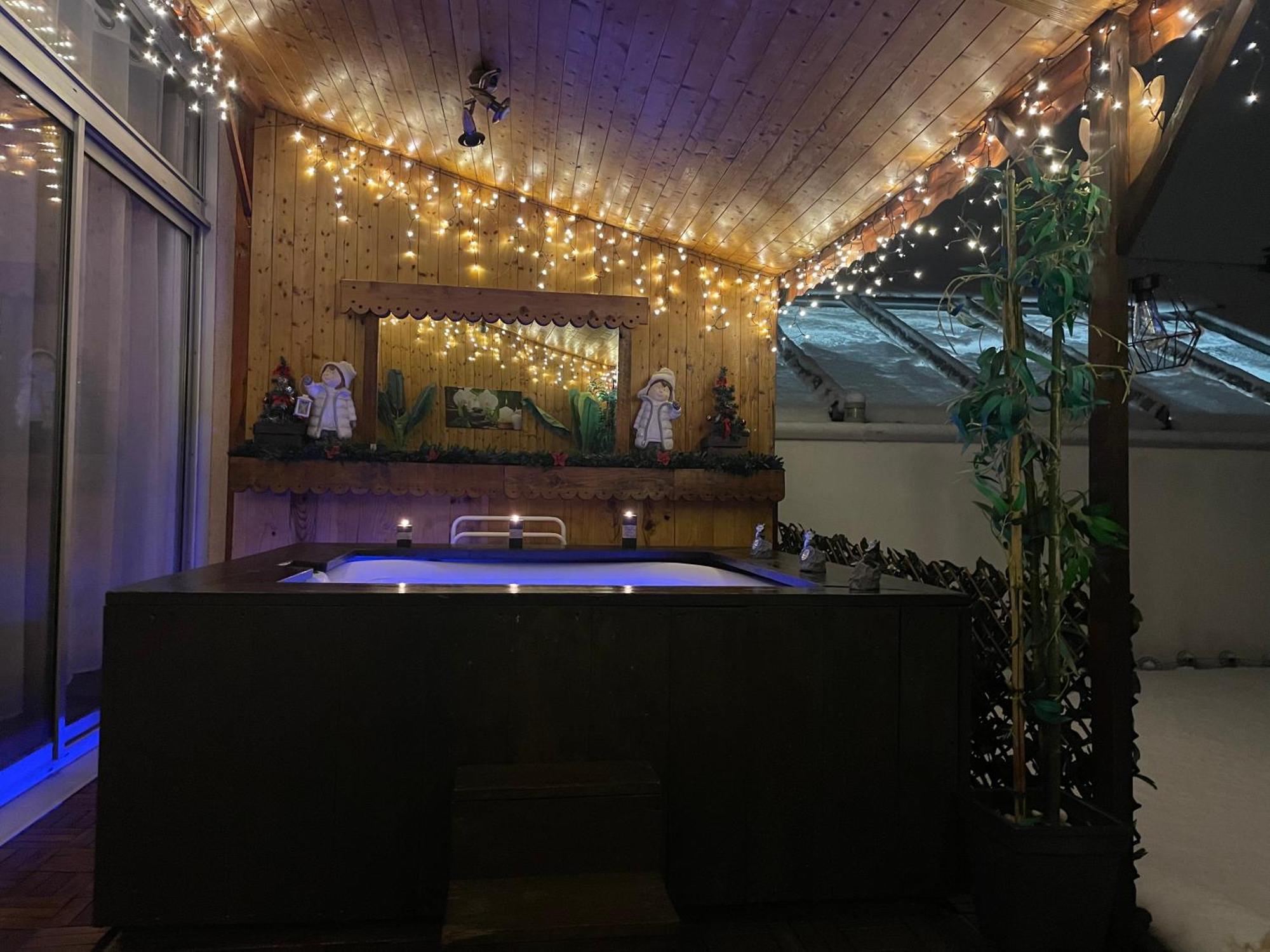 Rooftop 1 - Jacuzzi Prive Au Pied Du Monte-Blanco Sallanches Buitenkant foto
