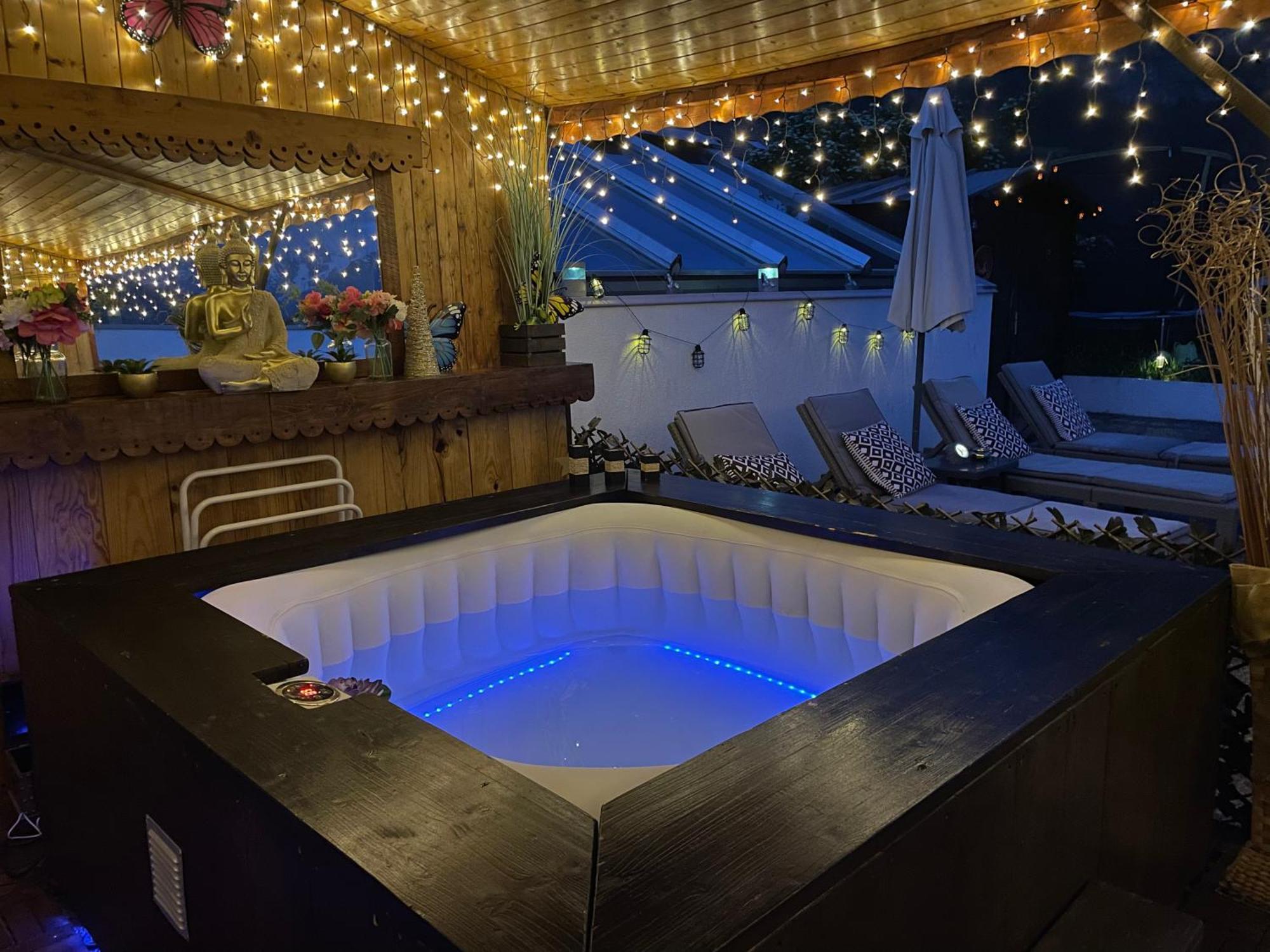 Rooftop 1 - Jacuzzi Prive Au Pied Du Monte-Blanco Sallanches Buitenkant foto