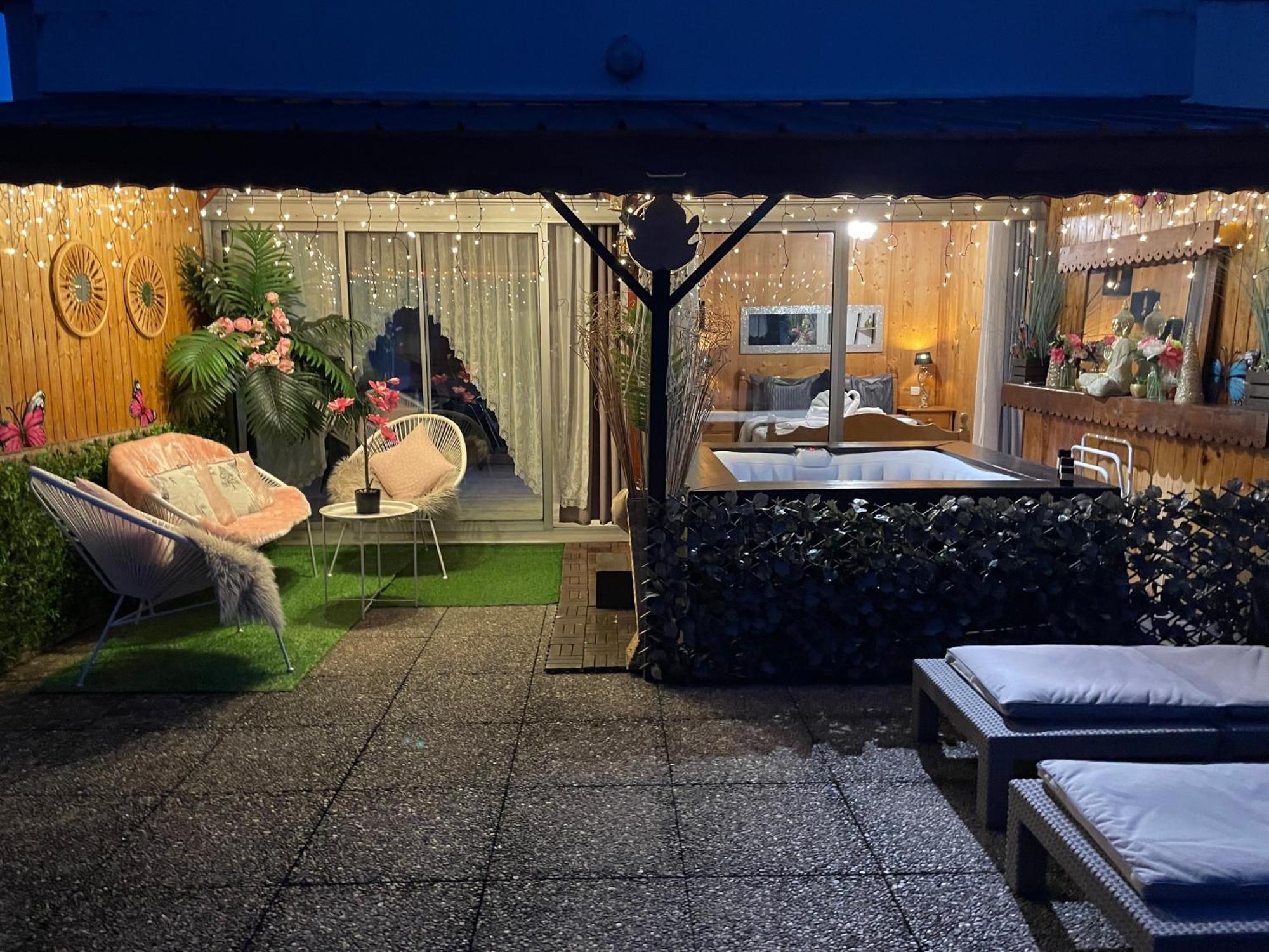 Rooftop 1 - Jacuzzi Prive Au Pied Du Monte-Blanco Sallanches Buitenkant foto