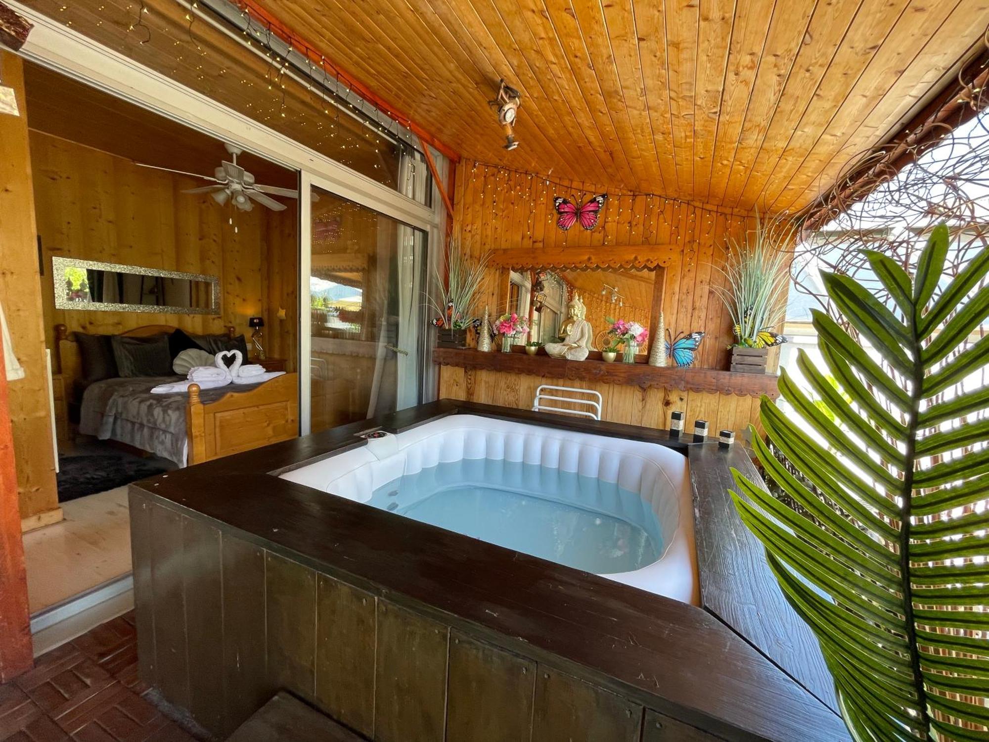 Rooftop 1 - Jacuzzi Prive Au Pied Du Monte-Blanco Sallanches Buitenkant foto